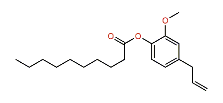 4-Allyl-2-methoxyphenyl decanoate